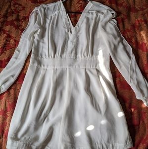Naked Zebra White romper size: Large